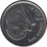 Монета. Фиджи. 10 центов 2013 год. ав.