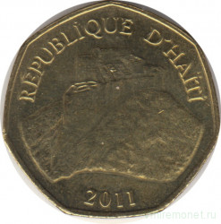 Монета. Гаити. 1 гурд 2011 год.