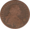 Монета. Польша. 3 гроша 1766 год. Большой бюст. G. ав.