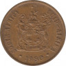 Монета. Южно-Африканская республика. 2 цента 1980 год. ав.
