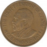 Монета. Кения. 10 центов 1969 год. рев.