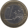 Монета. Латвия. 1 евро 2014 год. рев.