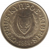 Монета. Кипр. 10 центов 1998 год. ав.