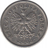 Монета. Польша. 20 грошей 2002 год. ав.