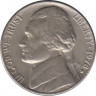  Монета. США. 5 центов 1978 год. Монетный двор D. ав.
