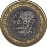 Монета. Гвинея. 6000 франков 2003 год. Лансана Конте. рев.