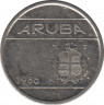 Монета. Аруба. 5 центов 1986 год. ав.