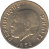 Монета. Гаити. 5 сантимов 1953 год. ав.