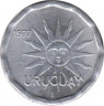 Монета. Уругвай. 1 сентесимо 1977 год. ав.