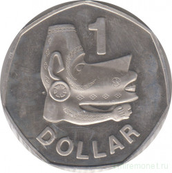 Монета. Соломоновы острова. 1 доллар 1979 год.
