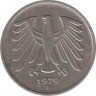 Монета. ФРГ. 5 марок 1979 год. Монетный двор - Штутгарт (F). ав.