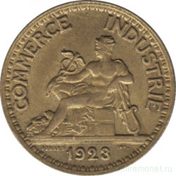 Монета. Франция. 50 сантимов 1923 год.