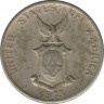 Монета. Филиппины. 5 сентаво 1945 год. рев.