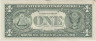 Банкнота. США. 1 доллар 1988 год. I. Тип 480b. рев.