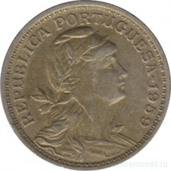 Монета. Португалия. 50 сентаво 1959 год.