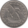 Монета. Португалия. 2,5 эскудо 1978 год. ав.