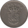  Монета. Дания. 1 крона 1964 год. ав.