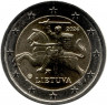Монета. Литва. 2 евро 2024 год.