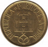  Монета. Португалия. 1 эскудо 1990 год. ав.