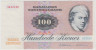 Банкнота. Дания. 100 крон 1983 год. Тип 51j. ав.