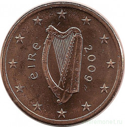 Монета. Ирландия. 1 цент 2009 год.