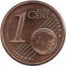 Монета. Ирландия. 1 цент 2009 год. рев