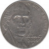 Монета. США. 5 центов 2009 год. Монетный двор P. ав.