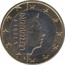 Монета. Люксембург. 1 евро 2003 год. ав.