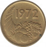Монета. Алжир. 20 сантимов 1972 год. ФАО - земельная реформа. ав.