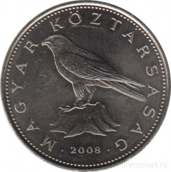 Монета. Венгрия. 50 форинтов 2008 год.