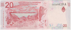 Банкнота. Аргентина. 20 песо 2017 год. Тип 361 (1).