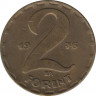 Монета. Венгрия. 2 форинта 1976 год. ав.