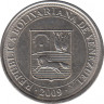 Монета. Венесуэла. 50 сентимо 2009 год. ав.