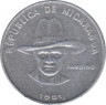 Монета. Никарагуа. 10 сентаво 1981 год. ав.