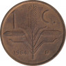 Монета. Мексика. 1 сентаво 1964 год. ав.
