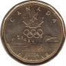 Монета. Канада. 1 доллар 2004 год. XXVIII летние Олимпийские игры. Афины 2004. ав.