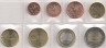 Монеты. Андорра. Набор евро 8 монет микс. 1, 2, 5, 10, 20, 50 центов, 1, 2 евро.