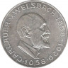 Монета. Австрия. 25 шиллингов 1958 год. 100 лет со дня рождения Карла Ауэра фон Вельсбаха. ав.