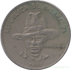 Монета. Никарагуа. 1 кордоба 1983 год.