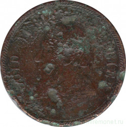 Монета. Южно-Африканская Республика (Трансвааль). 1 пенни 1898 год.