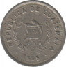 Монета. Гватемала. 5 сентаво 1995 год. ав.