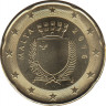 Монета. Мальта. 20 центов 2016 год. ав.