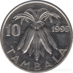 Монета. Малави. 10 тамбал 1995 год.