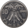 Монета. Малави. 10 тамбал 1995 год. ав.