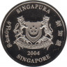 Монета. Сингапур. 1 доллар 2004 год. Шарм старины - Джалан Бесар. рев.