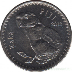 Монета. Фиджи. 20 центов 2012 год.