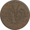 Монета. Западная Африка (ВСЕАО). 10 франков 1964 год. ав.
