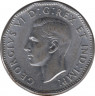 Монета. Канада. 5 центов 1945 год. рев.