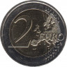 Монета. Греция. 2 евро 2019 год. 100 лет со дня рождения Манолиса Андроникоса. рев.