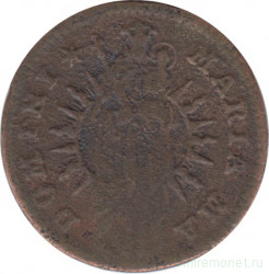Монета. Эвер (Германия). 1 пфенниг 1737 год.